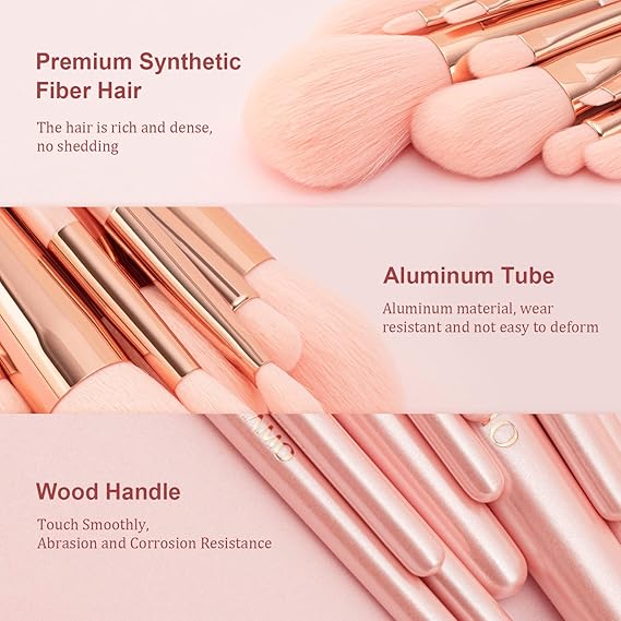 07 Pcs Makeup Brush Set