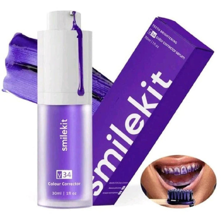 HiSmile Teeth Whitening Purple Toothpaste