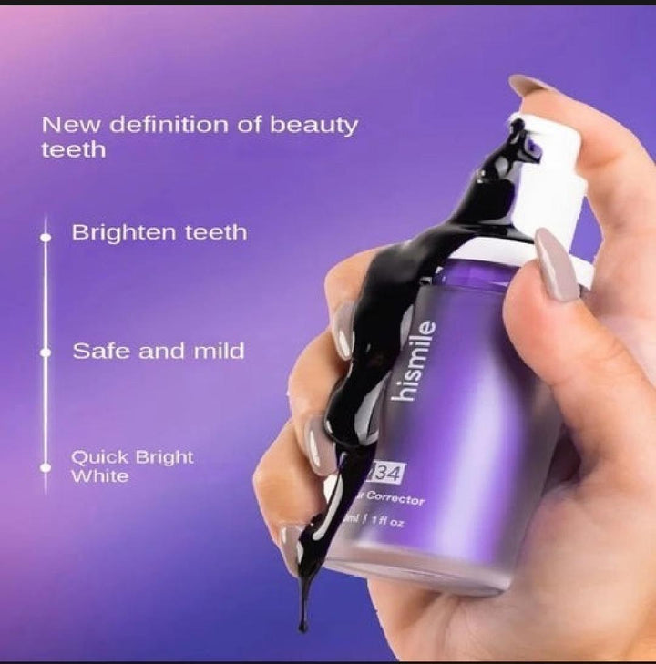 HiSmile Teeth Whitening Purple Toothpaste