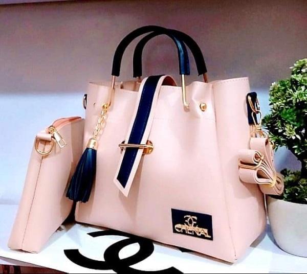 Embellished Hand Bag Set 2 Pcs