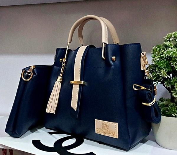 Embellished Hand Bag Set 2 Pcs