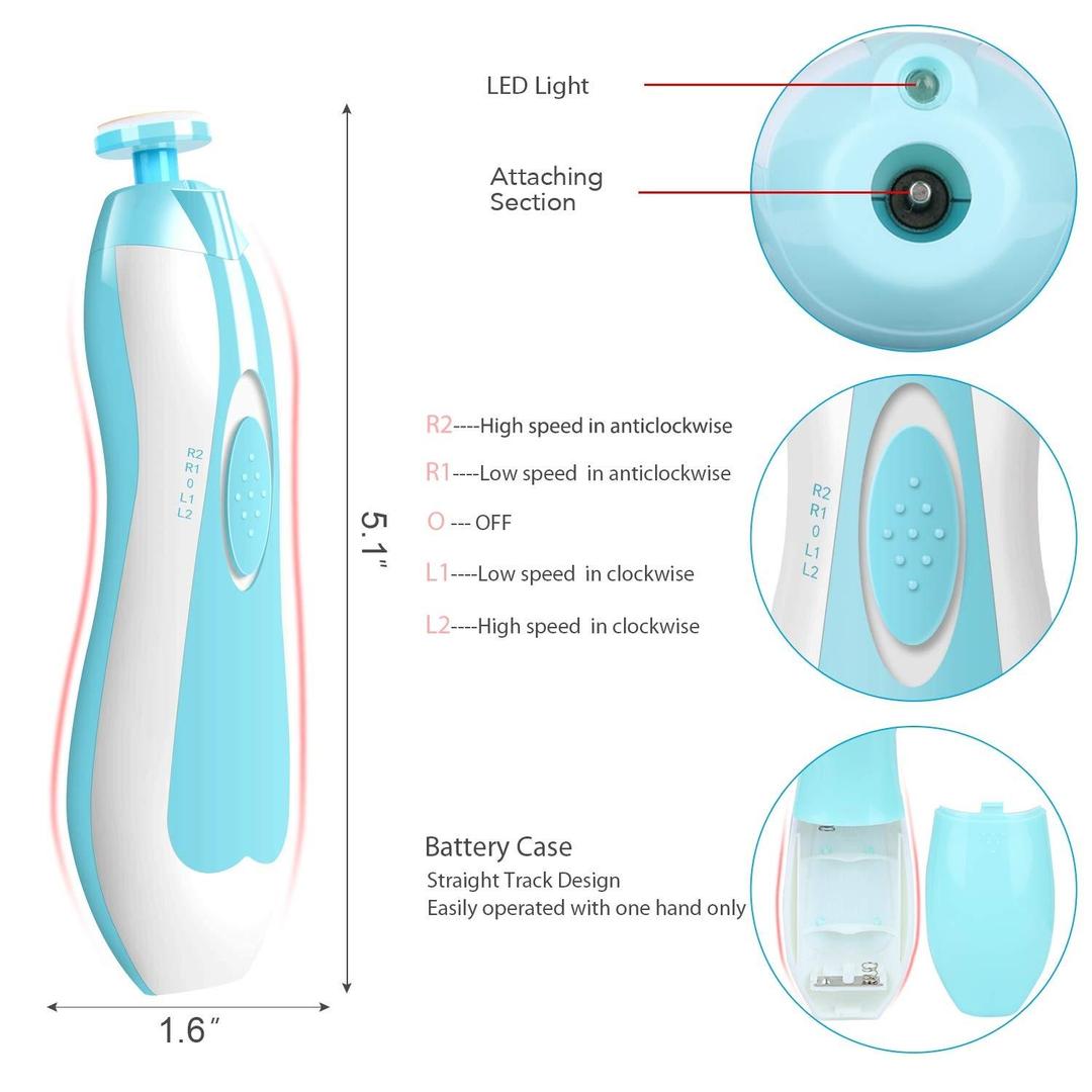 Electric Nail Clipper | Baby Nail Trimmer