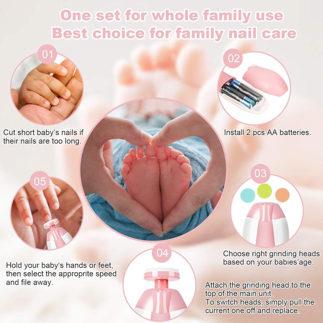 Electric Nail Clipper | Baby Nail Trimmer