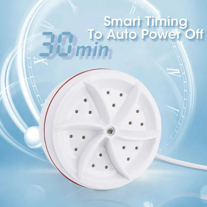 Portable Usb Travel Turbo Mini Washer