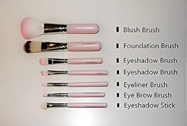 8 In 1 Makeup Brush Set