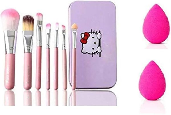 8 In 1 Makeup Brush Set