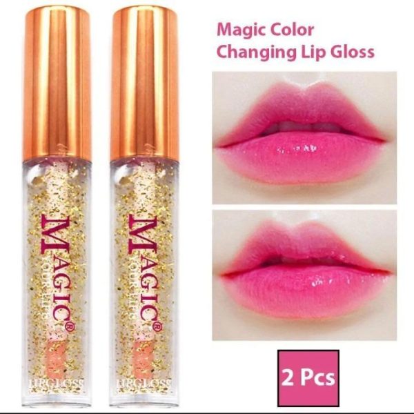 Pack Of 2 Magic Color Lipgloss