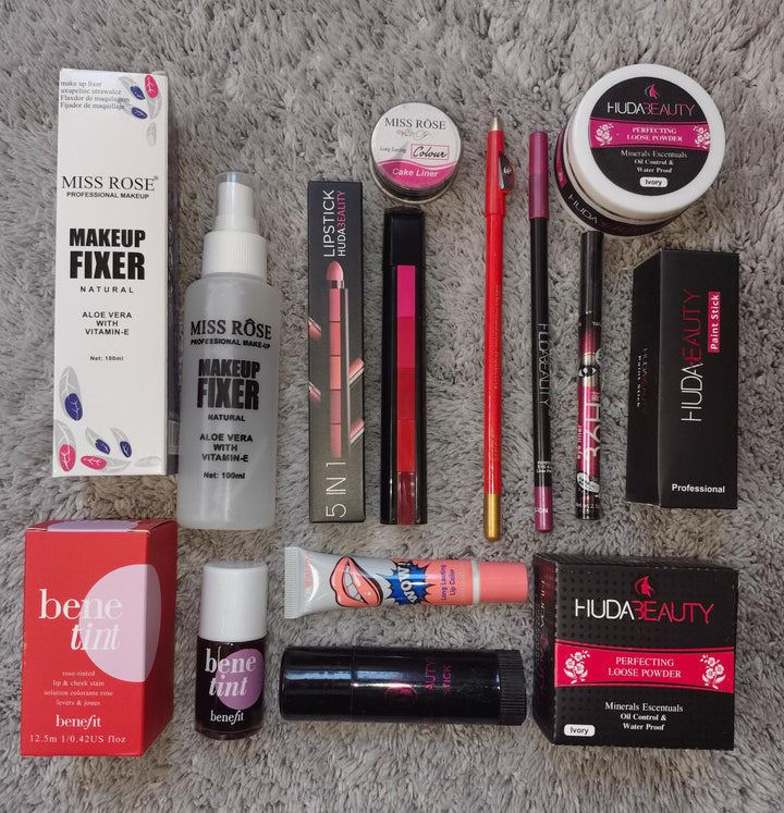 10 In 1 Makeup Fixer+5 In 1 Lipstick+Lippencil 2 Eyeliner