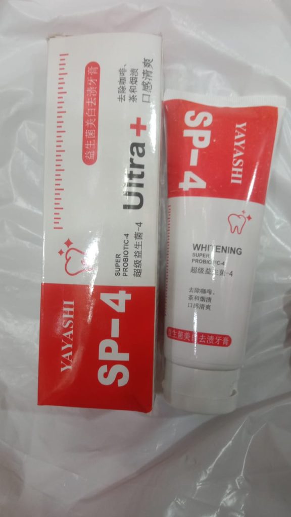 Yayashi Sp-4 Ultra Whitening Toothpaste