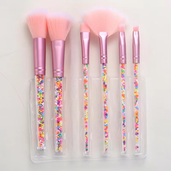 07 Pcs Makeup Brush Set